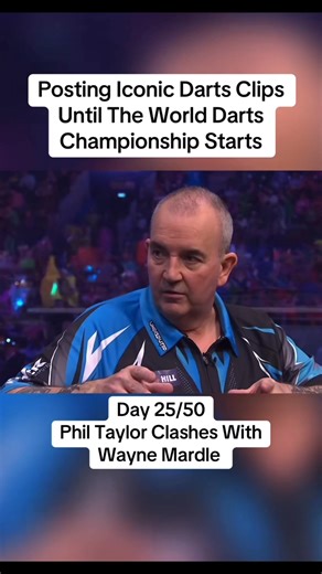Phil Taylor Clash With Wayne Mardle After Beating Kevin Painter. #darts #WorldDartsChampionship #Littler #philtaylor | Darts Daily