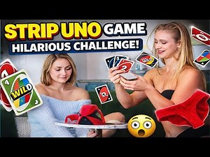 Hilarious Strip UNO Challenge: Who Skips Their Turn? 😱
