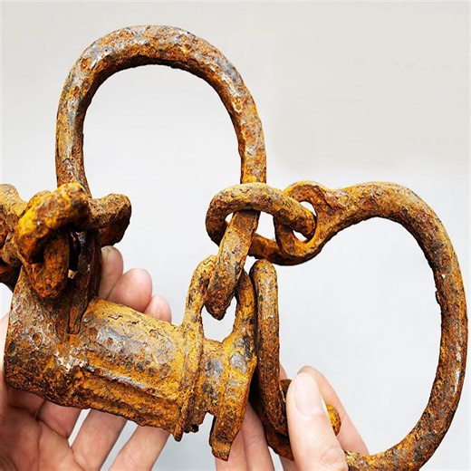 Medieval Shackles Handcuffs Restoration | DIY & Crafts