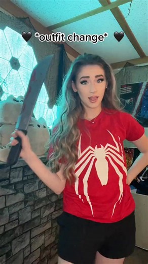 🦇 fake prop 🦇 So in love with this outfit, the pants could be better but I’m still trying to figure out the bottoms to it 🖤🦇 CAN WE TALK ABOUT HOW CLEAN THE TRANSITION WAS???? #transitionoutfits #batoutfit #leatherclothing #pvcleggings #halloween #edgyoutfit | Cosmokittyy