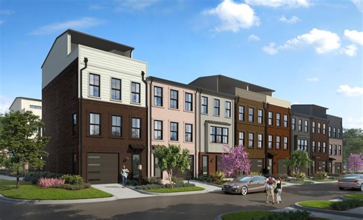 Midlothian Depot Townhomes by Eastwood Homes