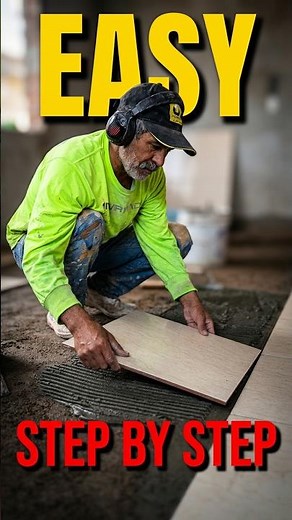 How to Install Ceramic Floor Tile Step by Step