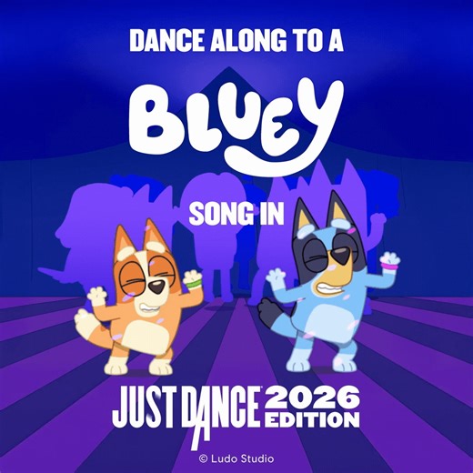Bluey Bingo Just Dance 2026 Edition = family dance party unlocked! | Ubisoft UK