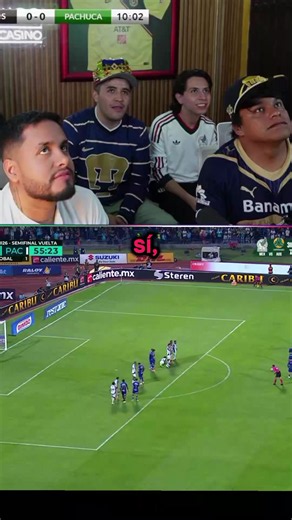 reacción al gol de papá pumas 😱😱😱🔥🔥🔥🔥🔥🔥#mikemaquinadelmal #futbol #ligamx #humor #funnyvideos