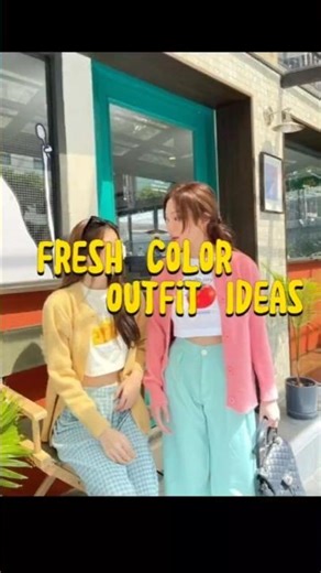 Fresh COLOR Outfit Ideas To Try Now! #outfitideas #inspirasioutfit
