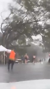 Loving this volunteers energy at the Rotto marathon (more of a swim by the looks of it) - Lewis | The Bell Tower Times 2.0