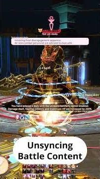 Run Old Extremes Fast! | FFXIV Unsyncing Battle Content