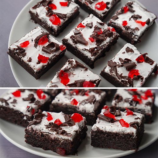 253K views · 1.9K reactions | Try This Black Forest Brownie, I'm Sure Everyone Will Love It ! | Yummy Recipes | Facebook
