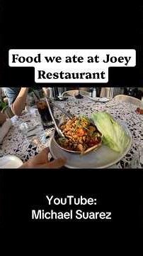 Every Dish at JOEY Restaurant Looked BETTER Than Mine!
