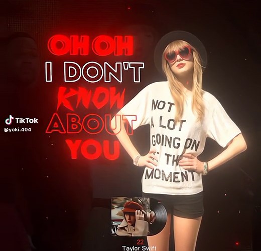 22 by Taylor Swift Song: Lyrics and Music | Spotify