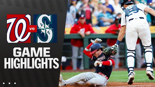 Nationals vs. Mariners Highlights