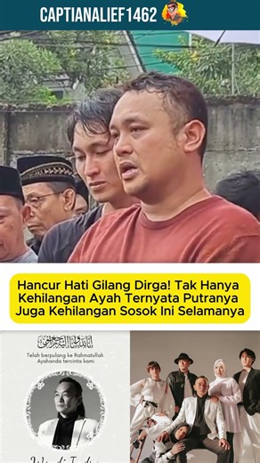 Hancur Hati Gilang Dirga! Tak Hanya Kehilangan Ayah, Ternyata Putranya Juga Kehilangan