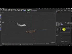 Cinema 4D Tutorial - Deforming a model along a path