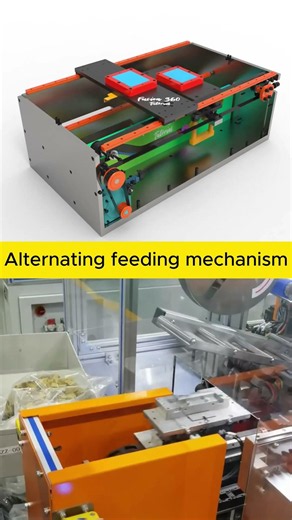 Ingenious Part Feeding System #mechanicalengineering