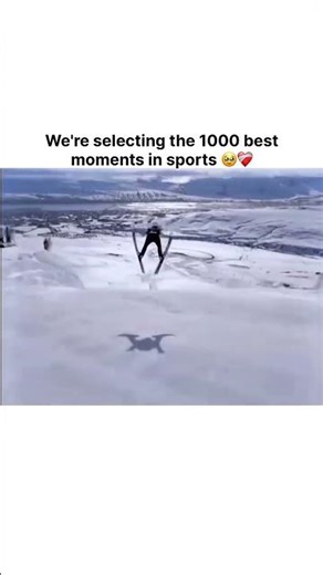 We're selecting the 1000 best moments in sports: 🥹❤️‍🩹