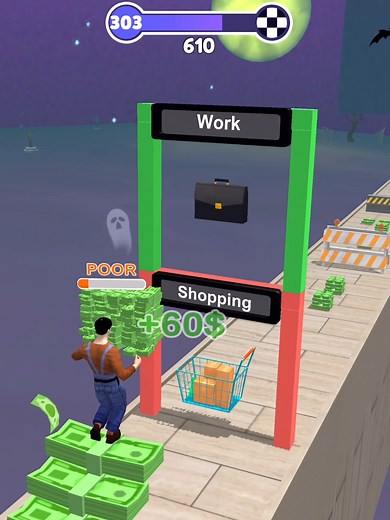 Money run 3D mobile Gameplay level 303😍 | Game-Zone