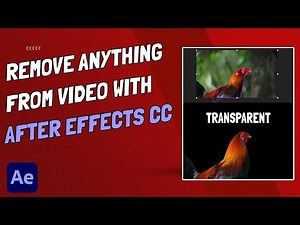 How To Remove Backgrounds and People From Video With After Effects - Rotoscoping