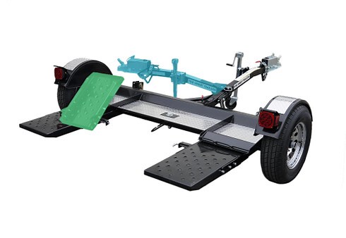 Folding Tow Dolly with Surge Brakes