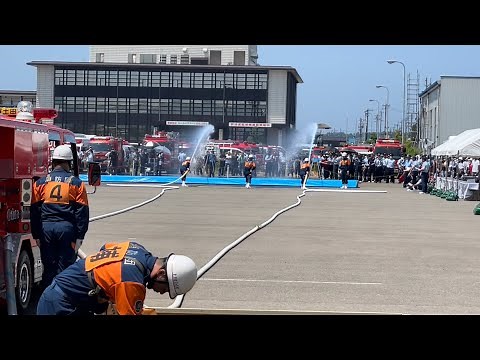 【準優勝】志賀町消防団 土田分団 第６９回石川県消防操法大会