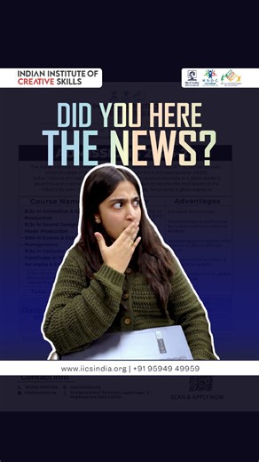 Indian Institute of Creative Skills on Instagram: "MECAT-IICS is on 11th Jan, 2026! Crack the National Level Entrance Exam, get into Indian Institute of Creative Skills(IICS), and start learning the creative skills you actually want, directly from the Industry Experts. Wanna know more? Hit the link in bio #Mecat-IICS #IICS #entranceexam #fashioncourse #animationcourse learngaming costumedesign eventmanagement"