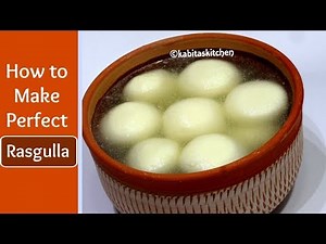 Rasgulla recipe | Bengali Rasgulla | घर मे कैसे रसगुल्ले बनाये | Chenna Rasgulla | KabitasKitchen