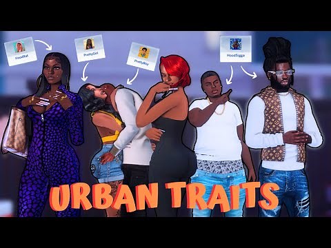 BRING THE HOOD TO THE SIMS 4 WITH THESE URBAN TRAITS!✊🏾| THE SIMS 4 MOD REVIEW