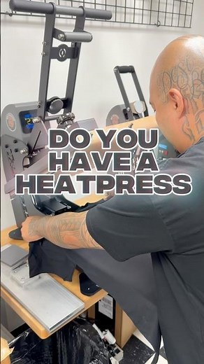 How to use a heat press machine to print t-shirts #heatpress #diy #tshirt #smallbusiness #tutorial