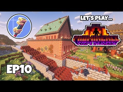 I made the ULTIMATE Starter CREATE Mod FACTORY in PROMINENCE II RPG #10