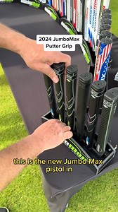 A quick overview of some new JumboMax putter grips models from wurock440 on TikTok. #jumbomaxgrips | JumboMax Golf Grips