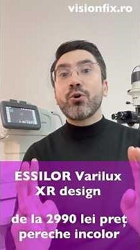 Super price - ESSILOR VARILUX XR - the most advanced progressive lenses in the world