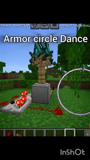 Dancing Armor Stand Trick 🤯
