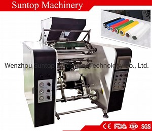 [Hot Item] PE Automatic Stretch Film PVC Cling Film Rewinding Machine Plastic Rewinder Slitter