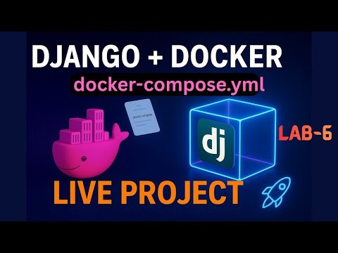 Docker Compose YML Explained | Docker Volumes | Complete Live Project Step by Step | LAB -6