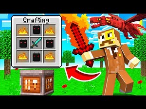 Crafting a OP DRAGON SWORD in Insane Craft!