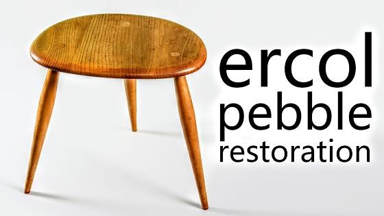 I found a hidden gem: 1960's Ercol table makeover