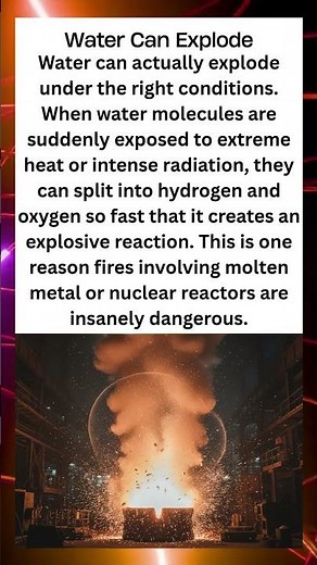 Water Can Explode Under Extreme Conditions 😳🧪 - Truth That Hurts