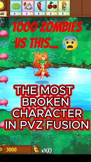 UNSTOPPABLE! 1 Plant vs 1000 Zombies 😨💥