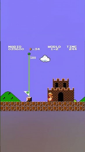 Super Mario Bros. - NES #retrogaming #8bit #classicgames #nes