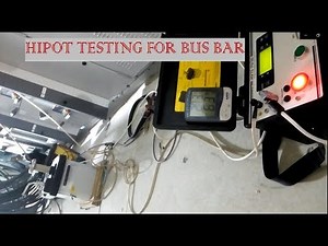 HIPOT Testing for Bus Bar Explained | High Potential (Dielectric) Test Procedure & Safety Tips