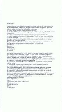 cosmetology practical exam questions and answers with complete solutionsdocx