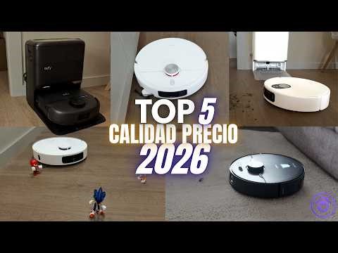 Los MEJORES robots aspirador CALIDAD PRECIO de 2026 🏆 (Los probados de verdad)