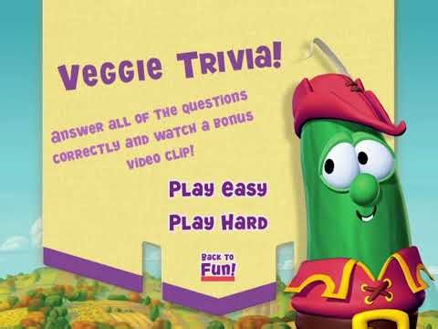 VeggieTales: Duke and the Great Pie War DVD Menu Walkthrough