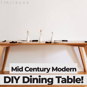 DIY Dining Table! | Foureyes