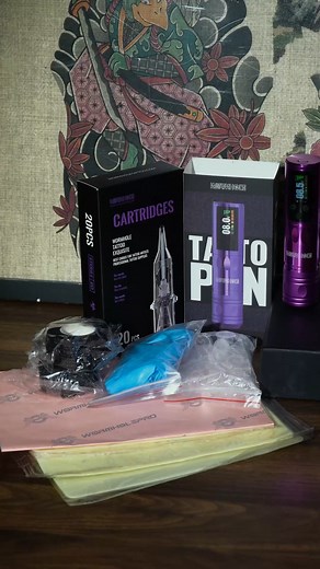 Wormhole Tattoo Gun Kit Xtreme Tattoo Kit Black Tattoo Ink Wireless Tattoo Machine Kit | Art Tattoo Design Ideas