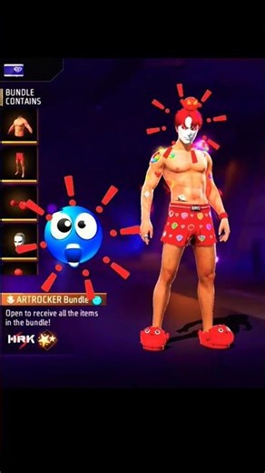 "Free Fire’s NEW RAREST Bundle!? 🔥" #shorts #totalgaming