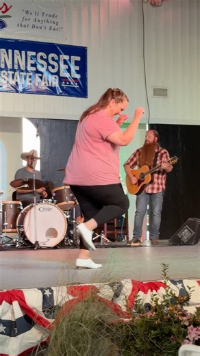 Clogging by Ann Bane 👣 Wilson County Fair 2026 #clogging #buckdance #flatfoot