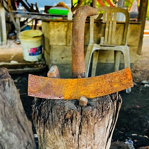 34K views · 399 reactions | In this video show about how to makes the kitchen knife from rusty steel. we used it for cute meat. We don't sell it to every one. I makes it for my kitchen | The creative | Facebook