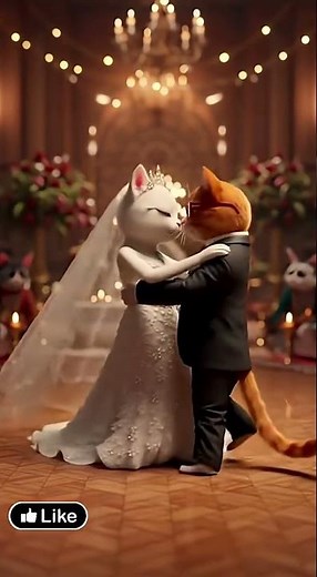 💐 Persian Cat Wedding | The Cutest Bride and Groom Ever!