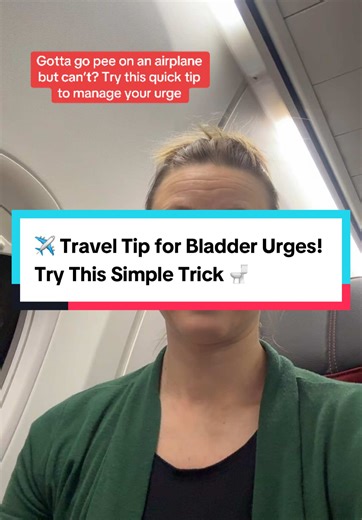 ✈️ Travel Tip for Bladder Urges! Try This Simple Trick 🚽 On the go and struggling with bladder urgency? Instead of panicking or rushing to the nearest restroom, try this quick exercise to help calm your bladder by stimulating the tibial nerve! ✨ How to Do It: 🔹 Flare your toes wide, then curl them in gently. 🔹 Repeat this movement a few times while taking slow, deep breaths. 🔹 Notice the urge decreasing as your nervous system calms down. 💡 Why This Works? ✔ The tibial nerve connects to the