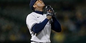 Chapman becomes 31st to record 300 saves